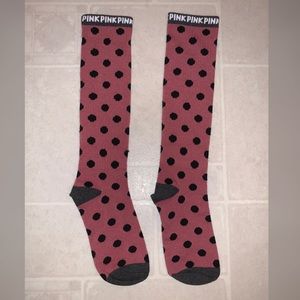 Victoria’s Secret pink socks